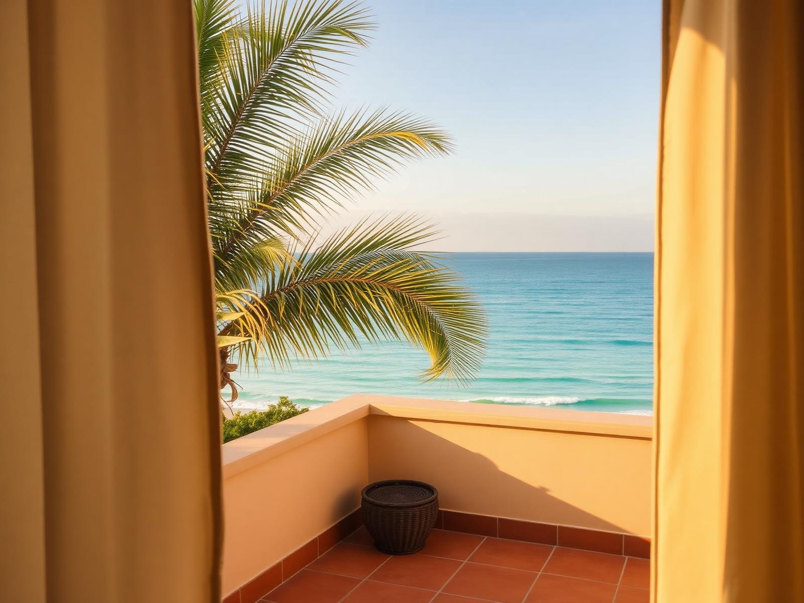 Ocean view from the terrace